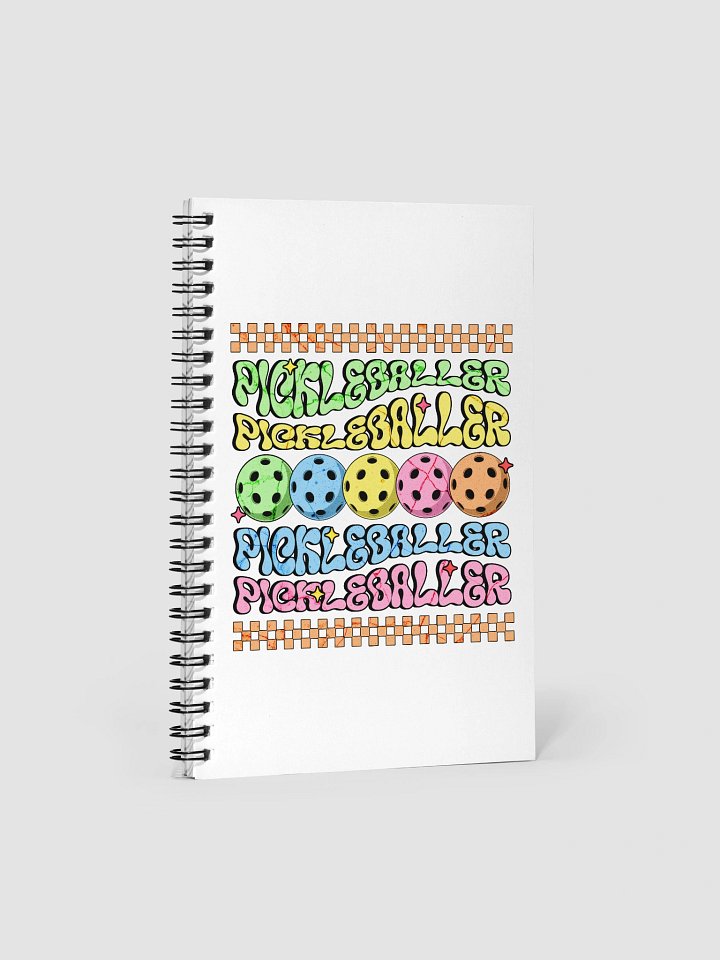 Pickleballer Spiral Notebook product image (2)