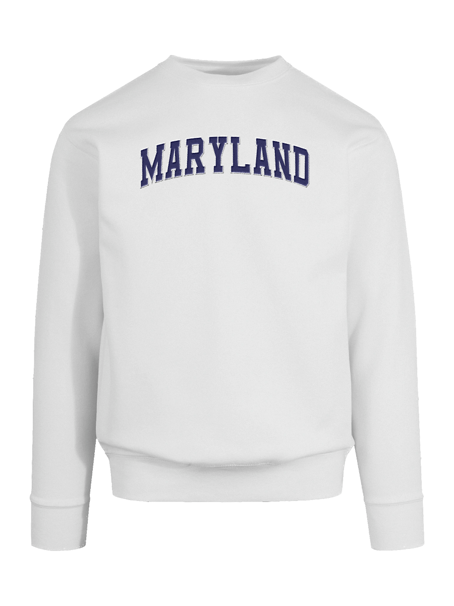 Maryland Vintage Stylish Embroidery Premium Sweatshirt product image (96)