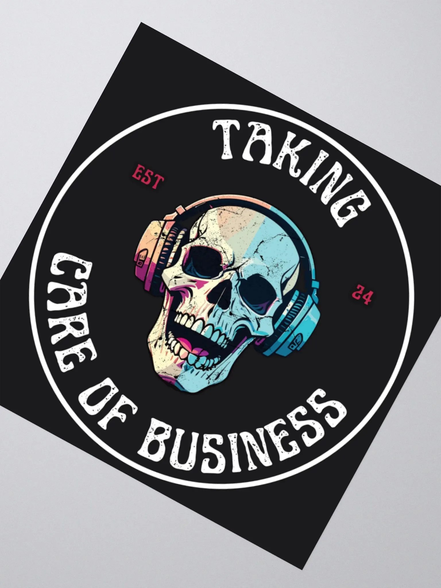 Taking Care of Business Gym Sticker product image (6)