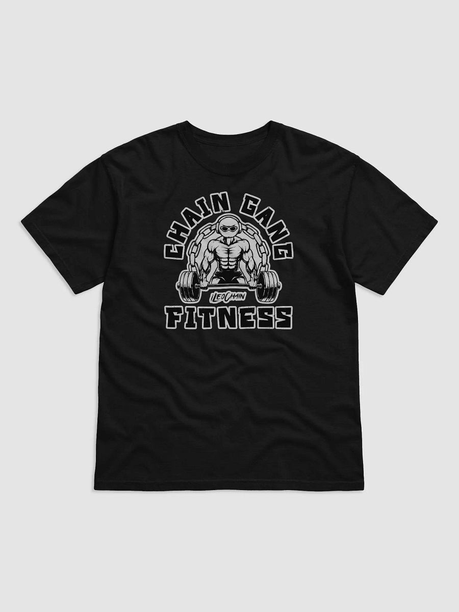 Chain Gang Fitness Heavyweight Black T-Shirt product image (1)