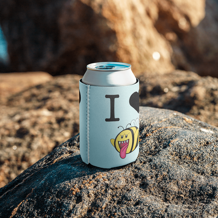 I Love Boo-Bees Koozie product image (7)