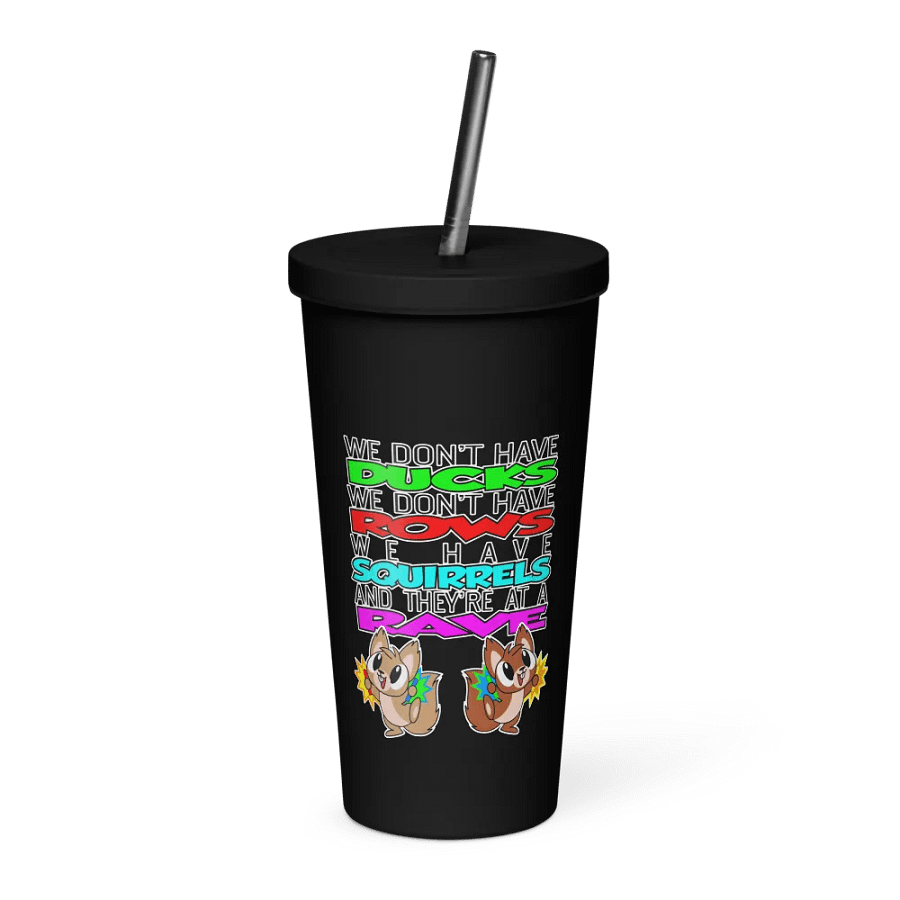 We Don't Have Ducks Tumbler with Straw product image (4)