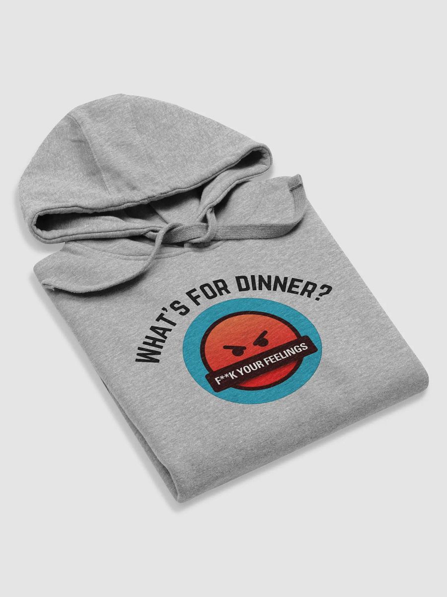 What's For Dinner Hoodie Black Text product image (5)