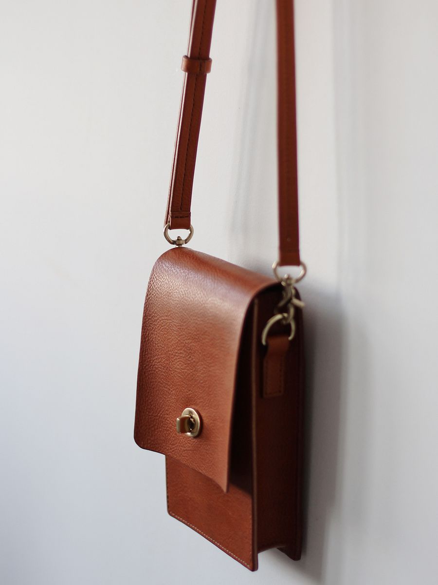 Vegetable Tanned Leather Satchel product image (9)