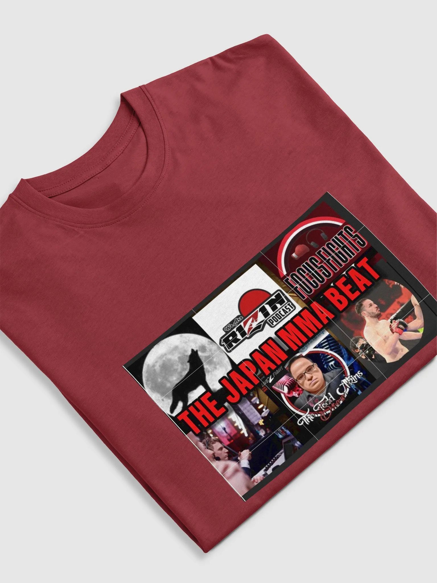 THE JAPAN MMA BEAT T-SHIRT (RED) product image (5)