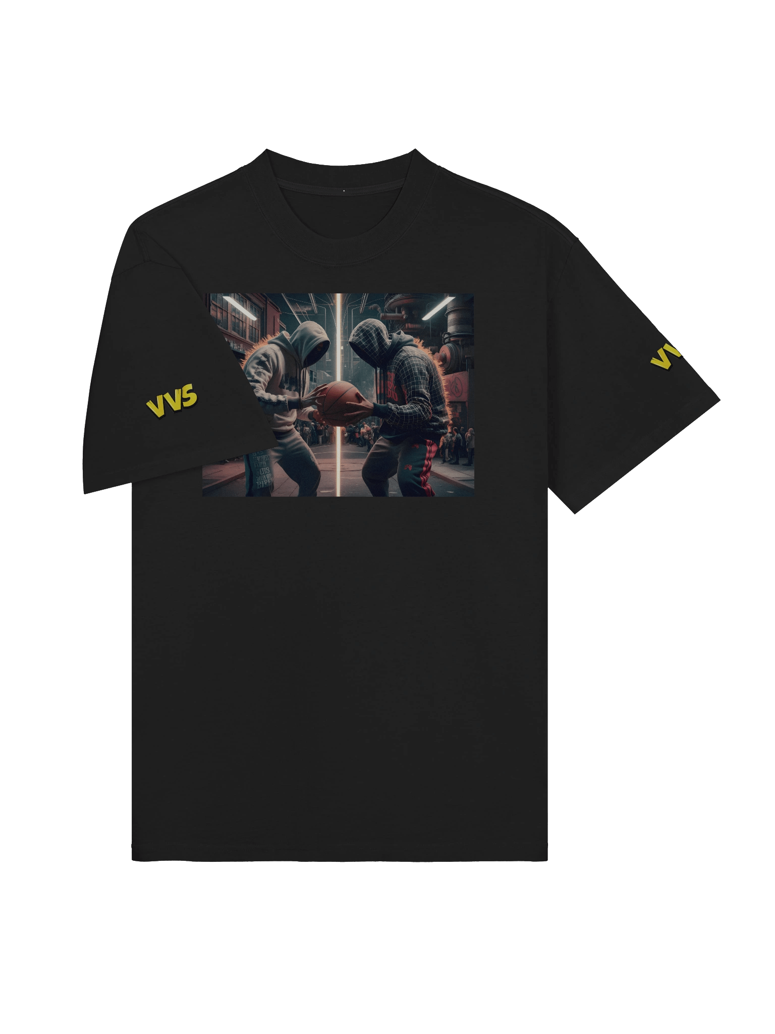 Vintage VS Yellow Stylized T-Shirt product image (10)