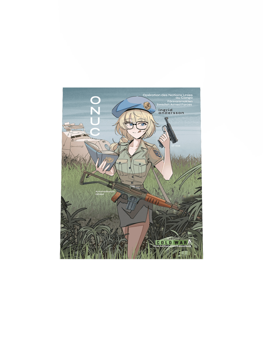 Swedish ONUC Peacekeeper Girl Ingrid Andersson product image (4)