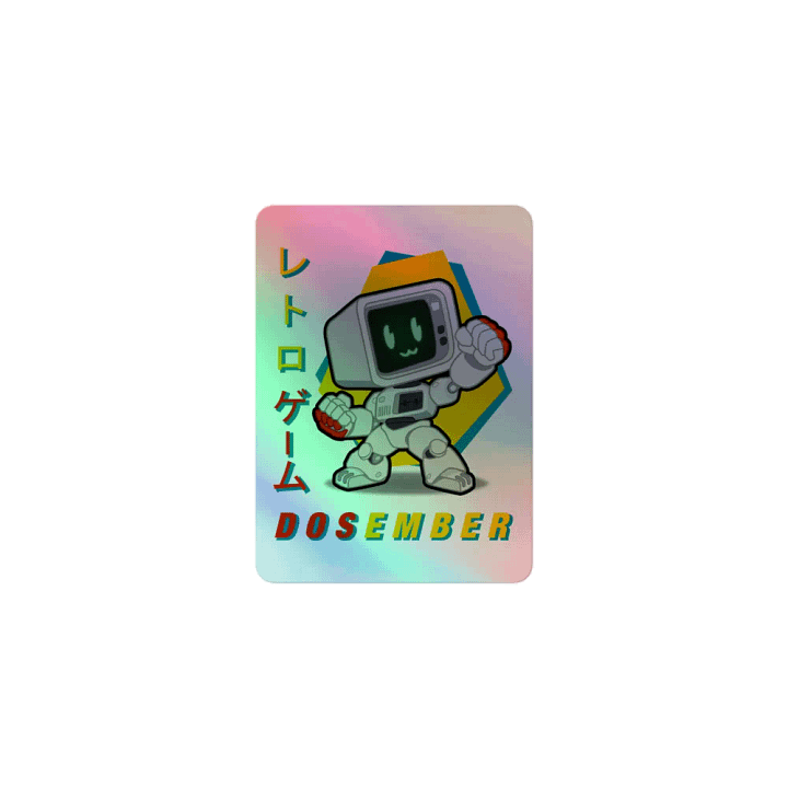 Dosember Holo sticker product image (1)