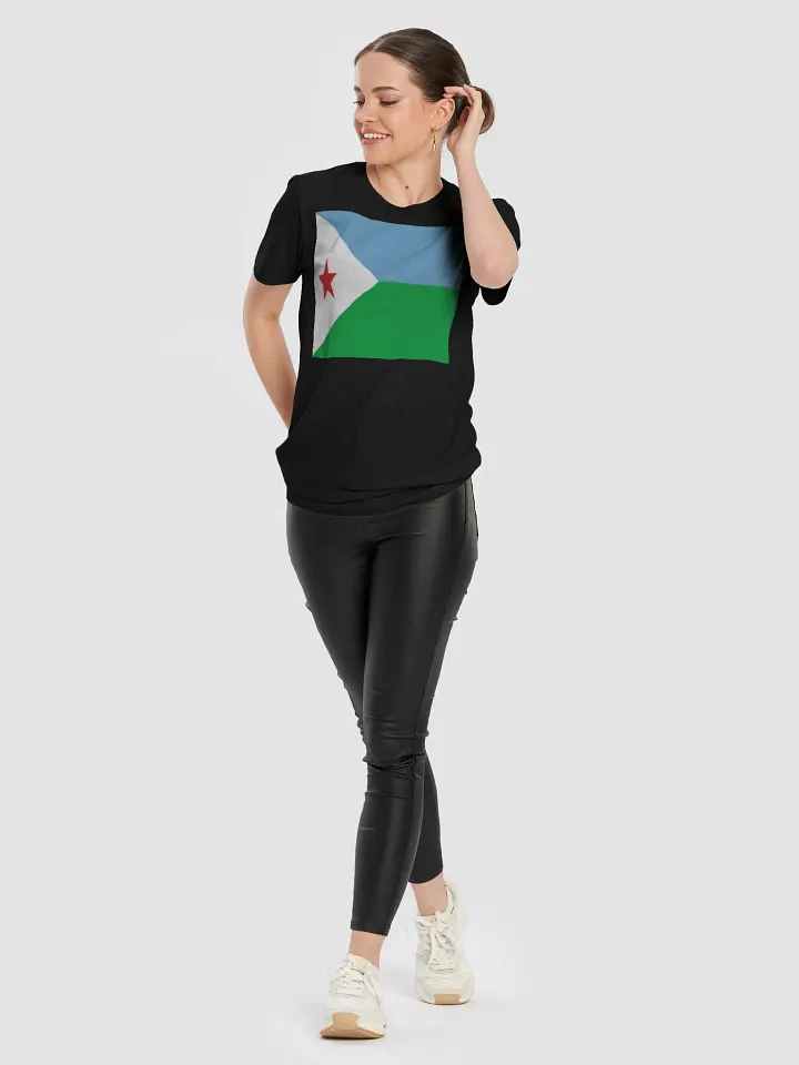 Exclusive Unisex Djibouti Flag Graphic Tee by Graphic Grove - Supersoft Cotton product image (1)