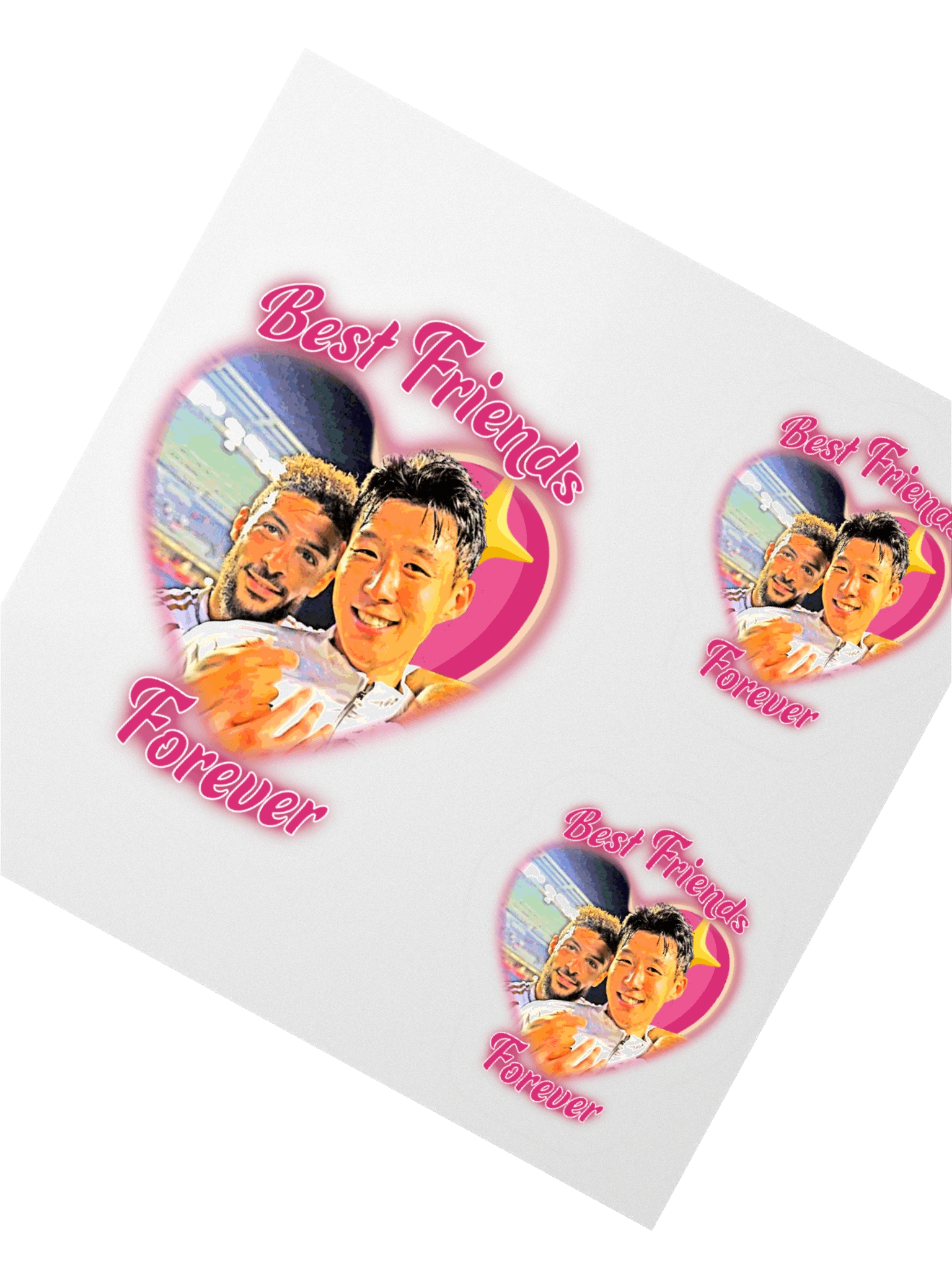 Son Heung-min / Denis Bouanga BFF Stickers product image (2)