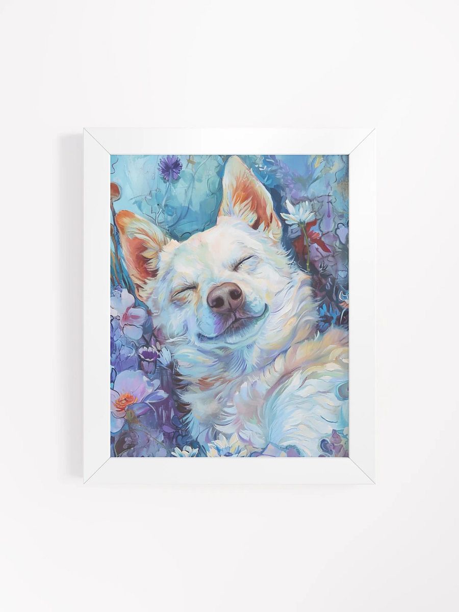 Blissful Canine Dreams - Framed Matte Poster product image (4)