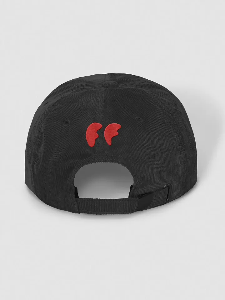Red FF · corduroy dad hat product image (2)