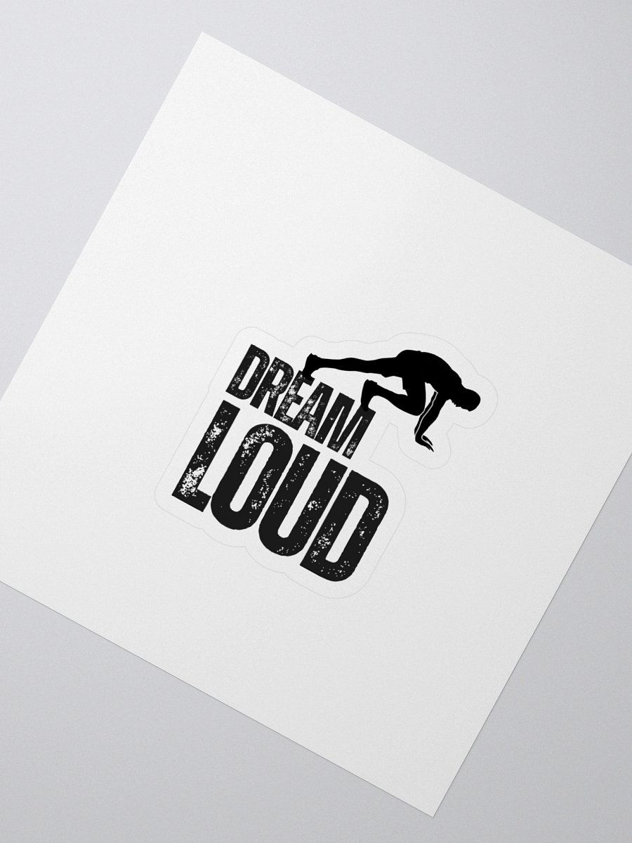 Dream Loud - Man Fitness - Sticker product image (2)