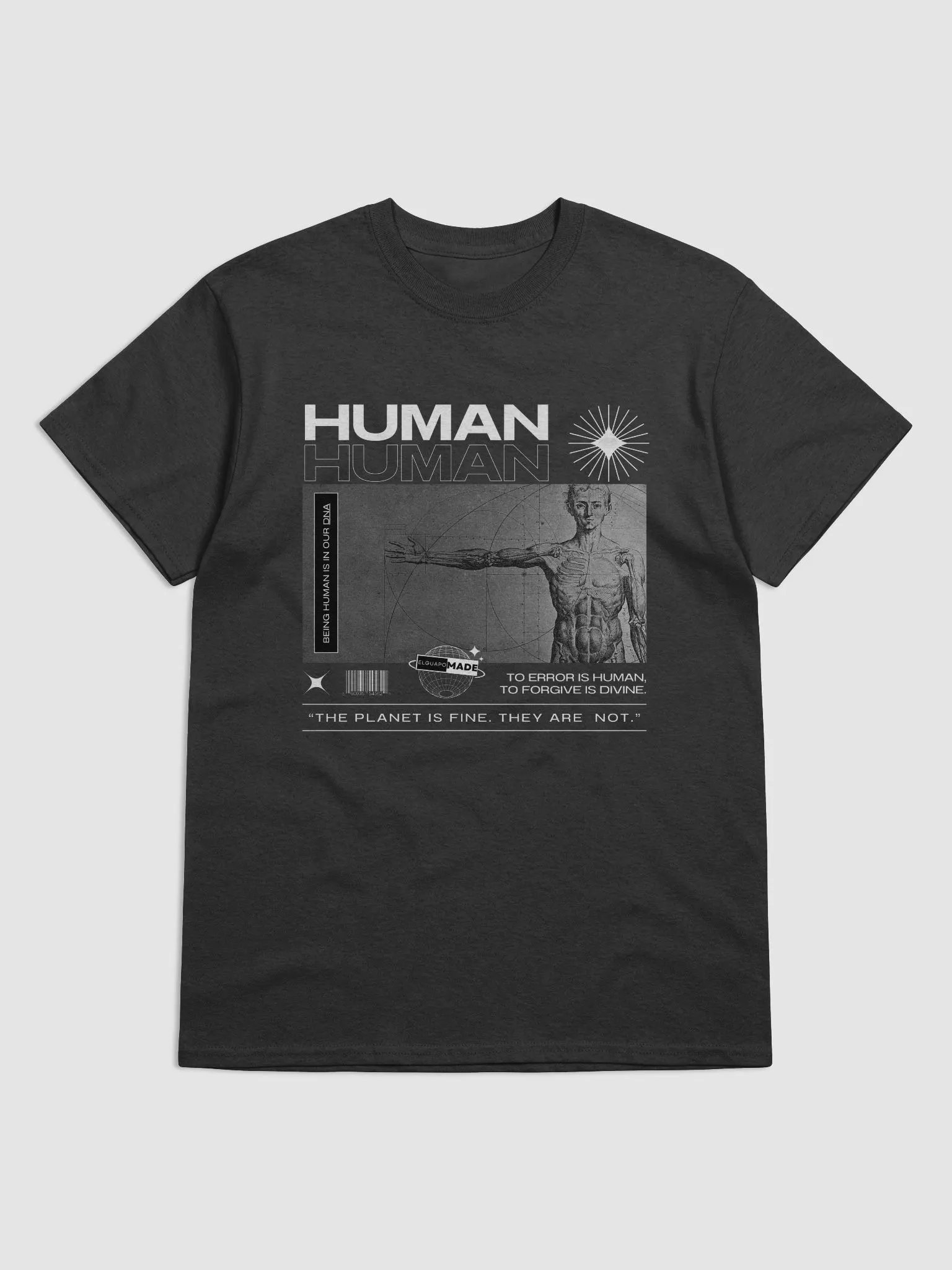 Vitruvian Humanity T-Shirt DNA product image (7)