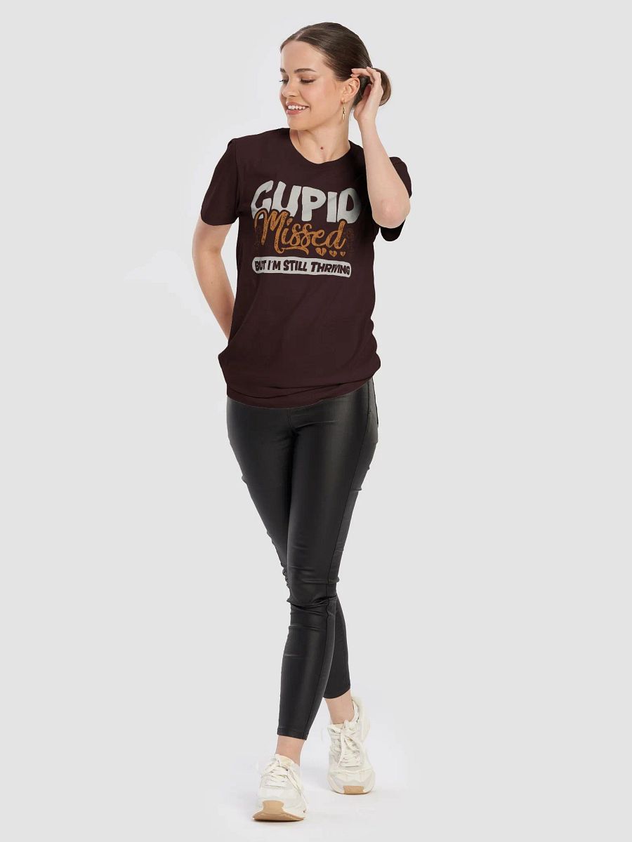 Cupid Missed - Funny Anti-Valentine's Day T-shirt for singles product image (10)
