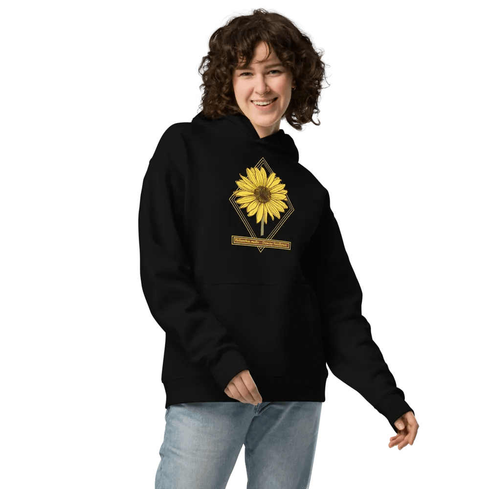 Helianthus Sunflower Unisex Premium Oversized Hoodie product image (1)
