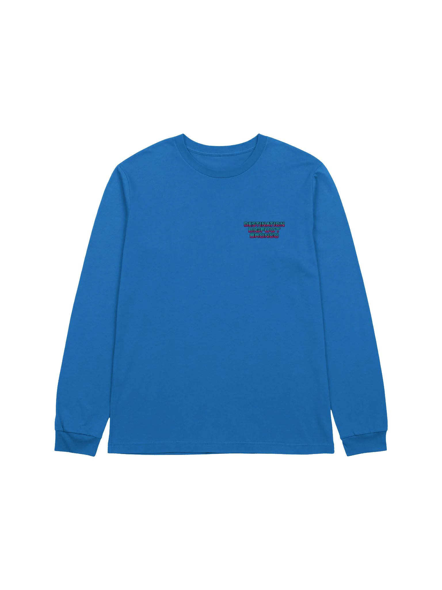 2025 Bronco Beach Bash Ocean City / Destination Bigfoot Bronco Collab Rearview Long Sleeve Bella+Canvas Supersoft T-Shirt (Multiple Colors Available) product image (7)