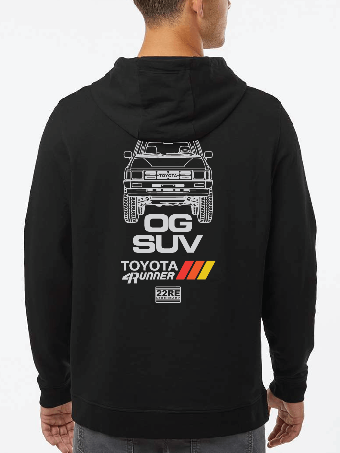 Vertical Unisex Premium Hoodie - Black product image (1)