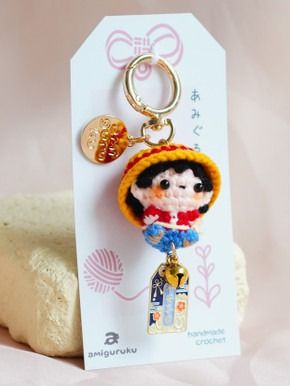 Straw Hat Pirate Boy - Keychain product image (2)