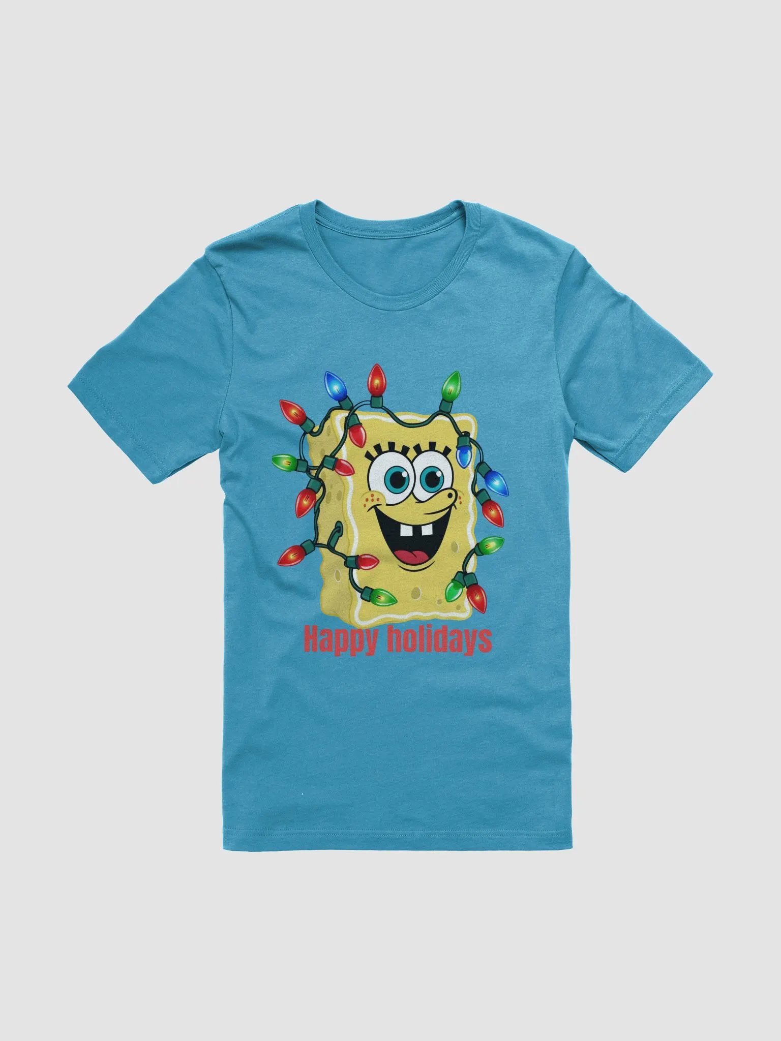 Cheerful Holiday Sponge T-Shirt product image (4)