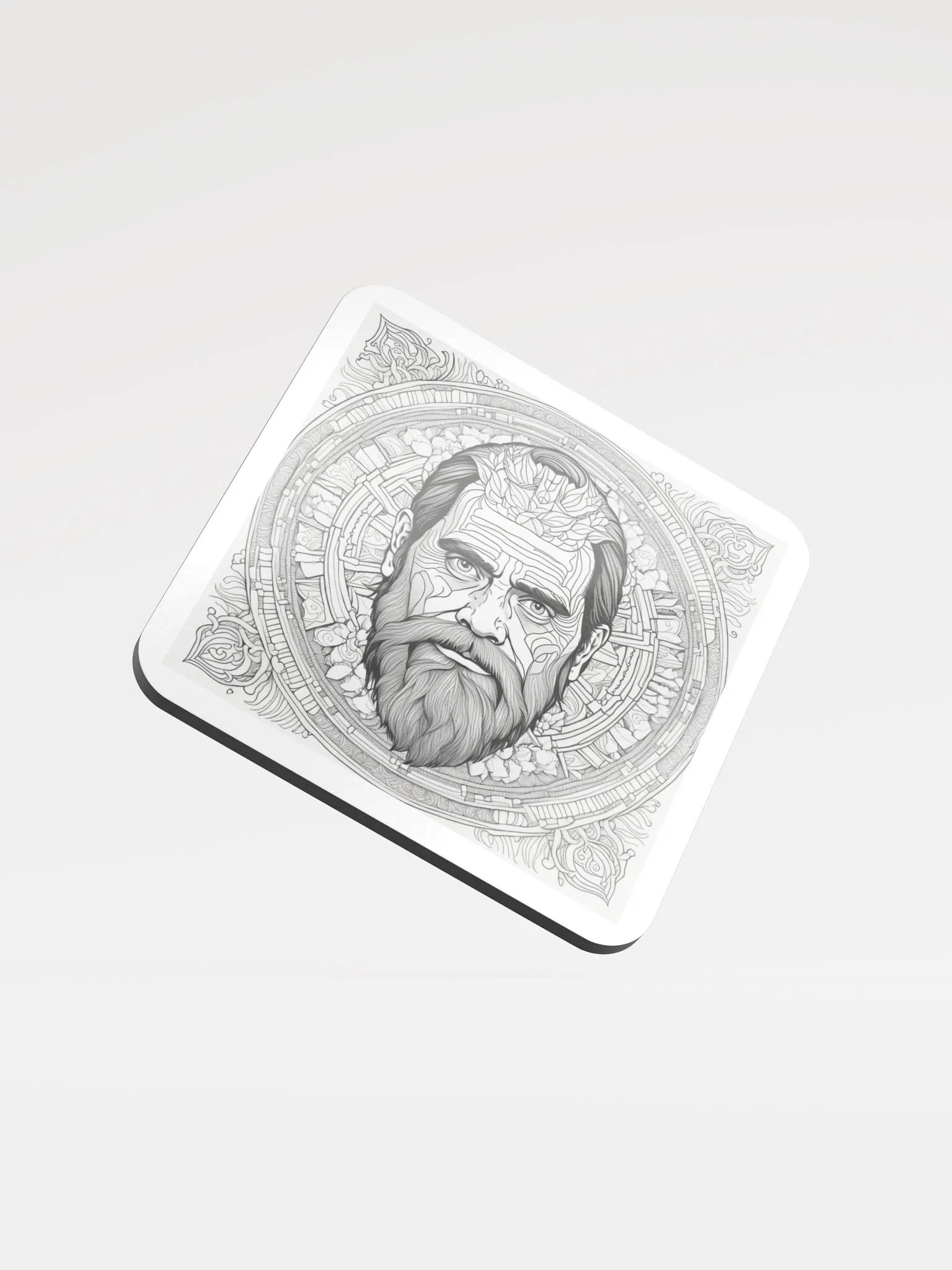 Mandala Mania Cork Coaster Set product image (1)