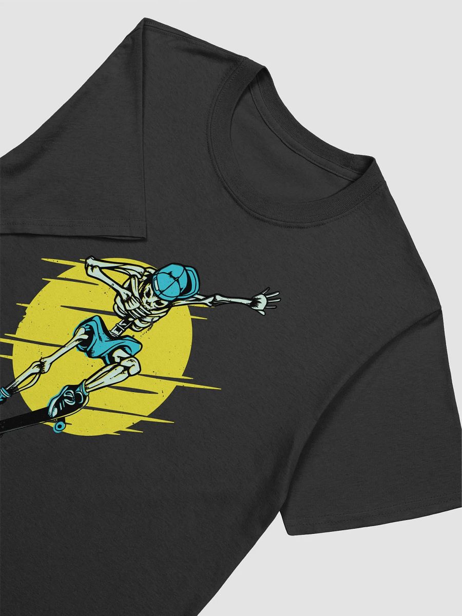 Skater Skeleton Unisex Tee product image (16)