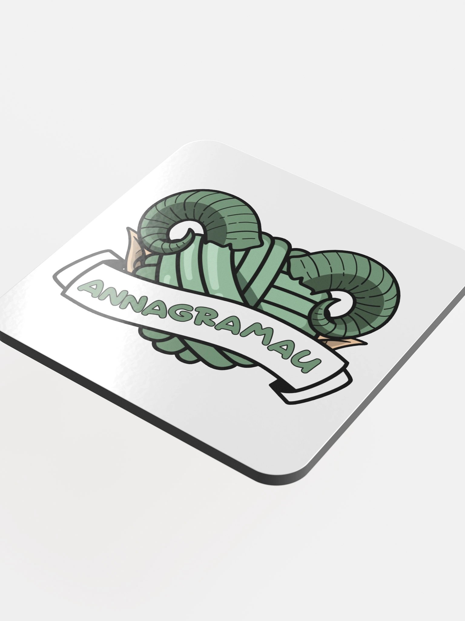 Glossed Cork Coaster - Logo product image (4)