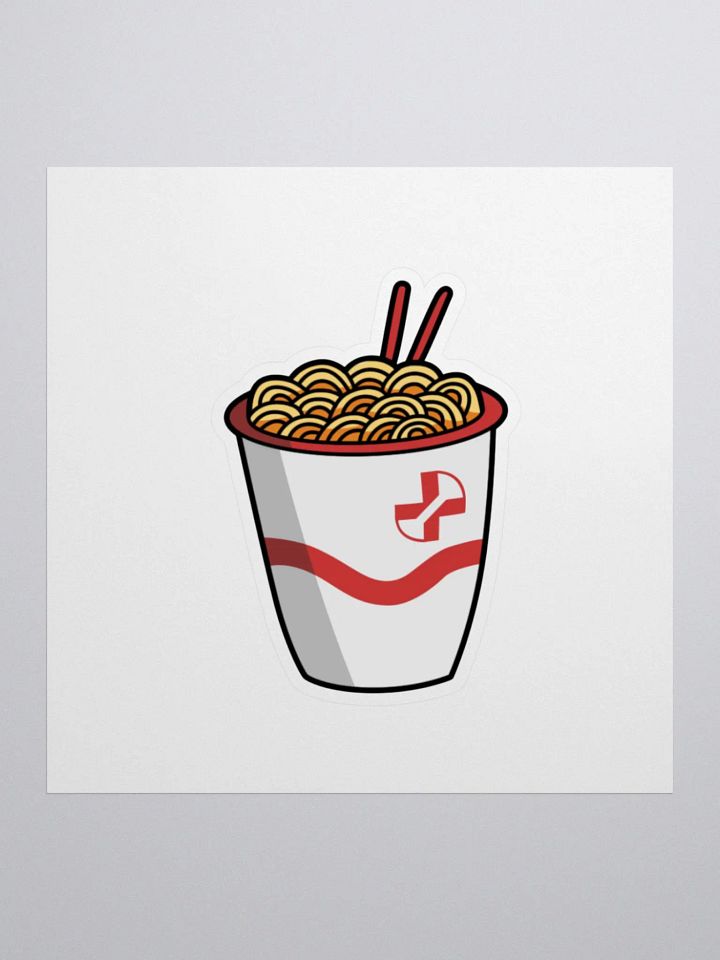 Cup O' Ramen Syringe Sticker product image (1)