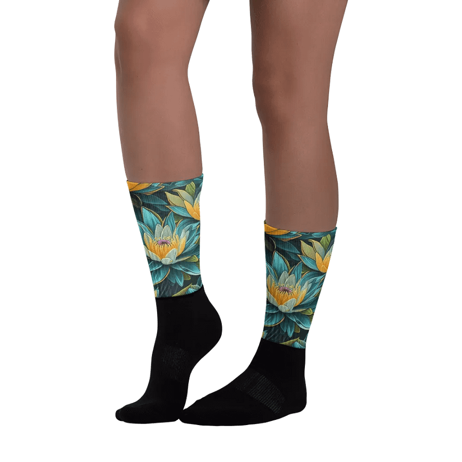 Lotus blue bas/socks product image (3)