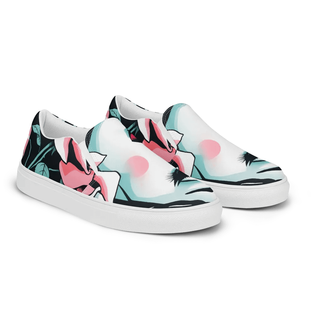 Rose Femme women's Slip-On canvas sneakers product image (2)
