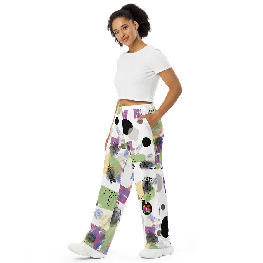 AbstractWear#1 Wide Unisex Pants product image (4)