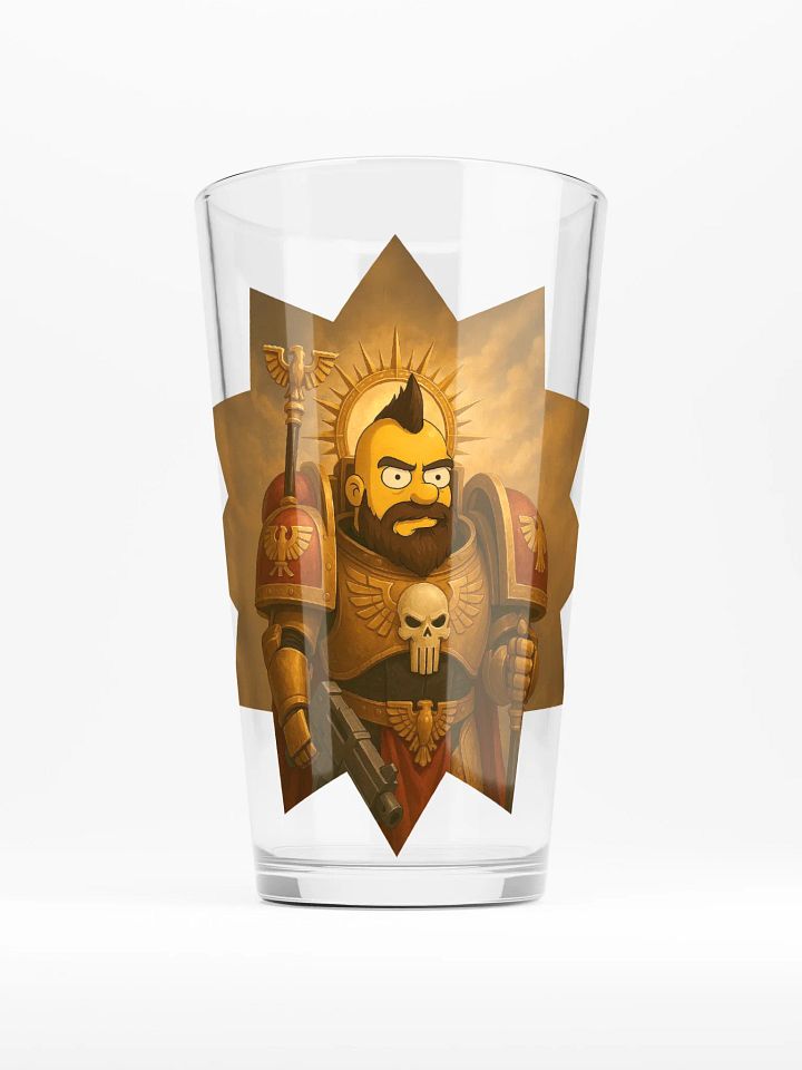 God Emperor JT Savage III Shaker Pint Glass product image (1)