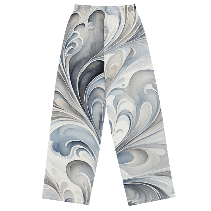 Gray Fractals Pants product image (2)
