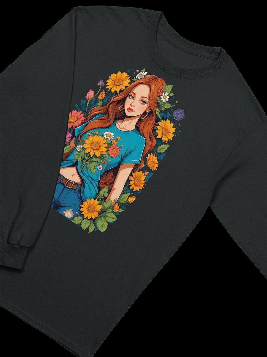 Bloomcore Flower Girl v1 - Gildan Ultra Cotton Unisex Long Sleeve T-Shirt product image (3)