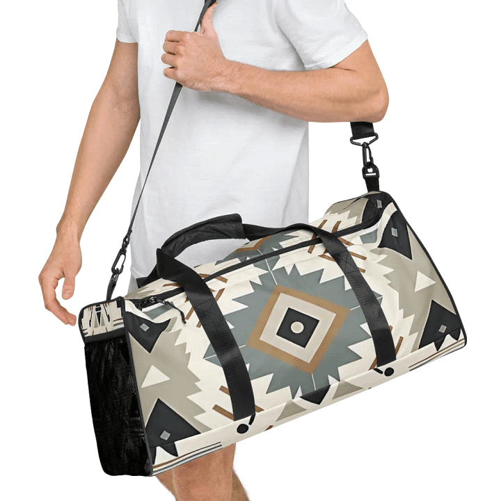Southwestern Tribal Geometric Duffle Bag product image (1)