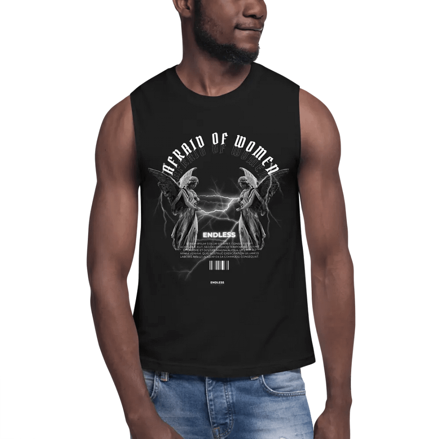 AFRAID - MUSCLE SHIRT product image (6)