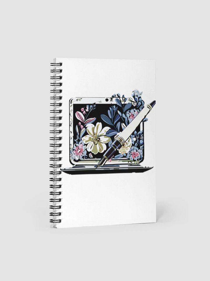 Spiral Notebook - Hand drawn computer imagery product image (1)