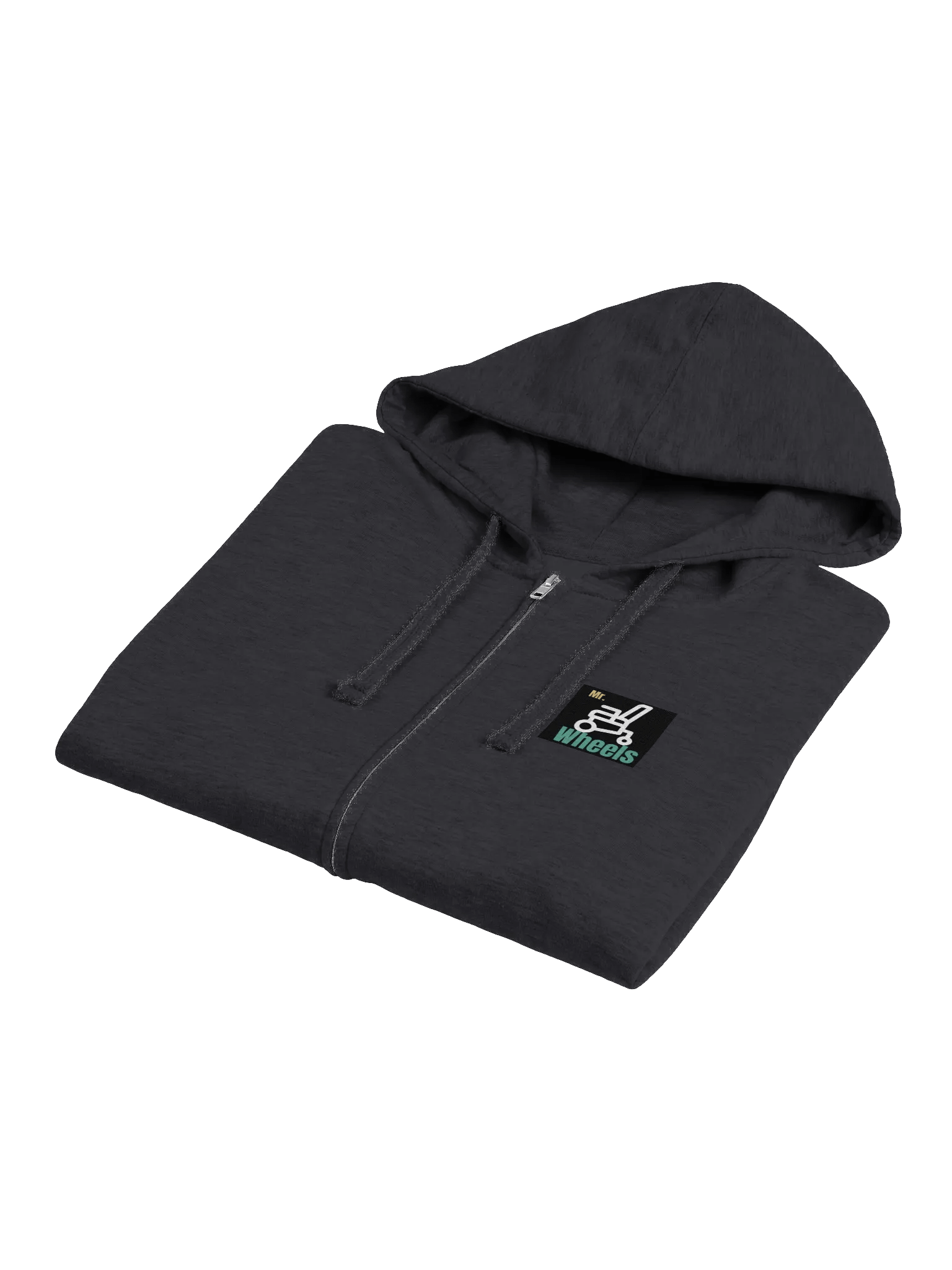 Mr. Wheels Outlined Zip-Up Hoodie product image (4)