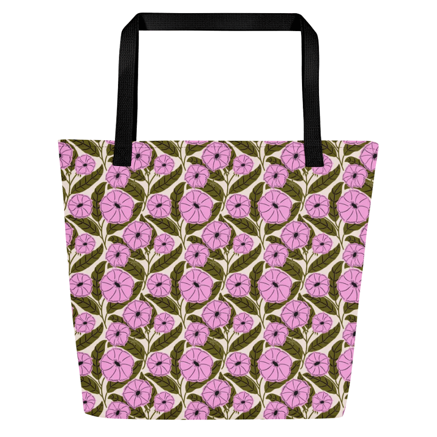Dipladenia Dreams - Pink and Green - Tote Bag product image (3)