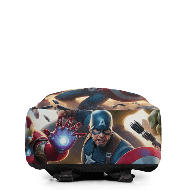 Marvel Dynamic Heroes All-Over Print Backpack product image (2)