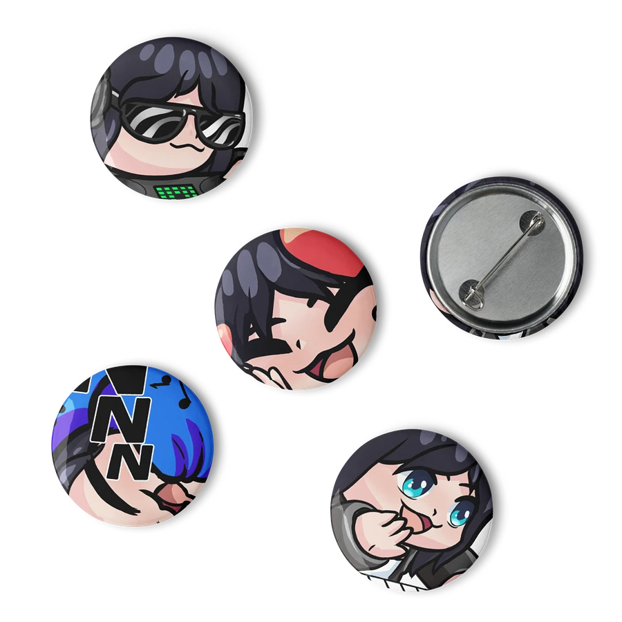 Naku emotes, pin set 1 product image (2)