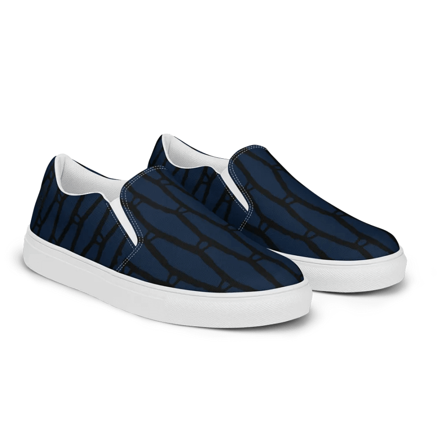 Interconnected Nightfall Canvas Slip-Ons product image (6)