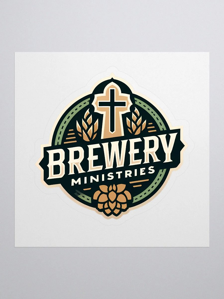 Brewery Ministries Sticker - Hops Logo product image (1)