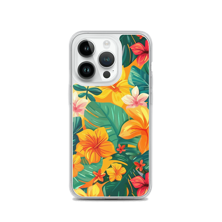 Tropical Bloom iPhone Case product image (2)