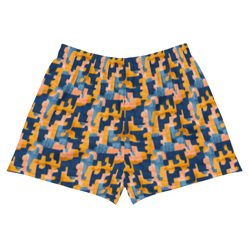 Flowing Shapes | Unisex Athletic Shorts product image (3)