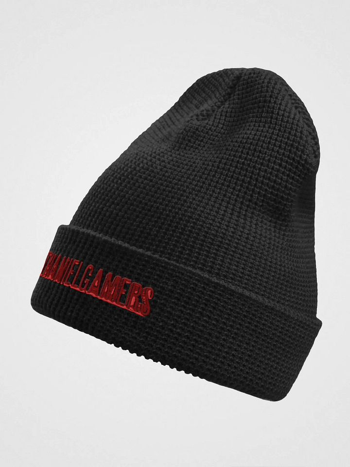 Waffle Beanie Embroidered Logo (lathanielgamers) product image (2)