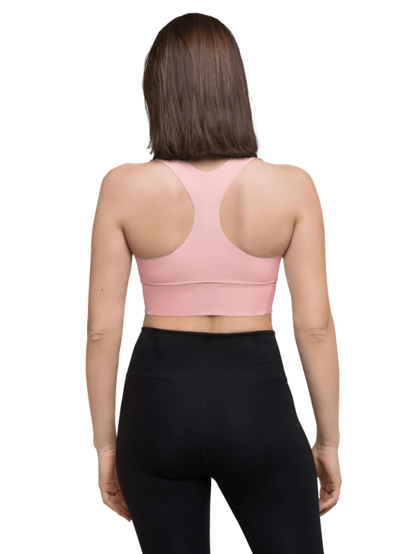 ZAYO Bold Pink Longline Sports Bra product image (4)