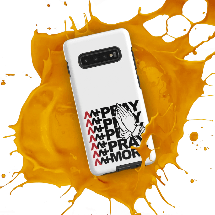 'PRAY MORE' Phone cover product image (12)