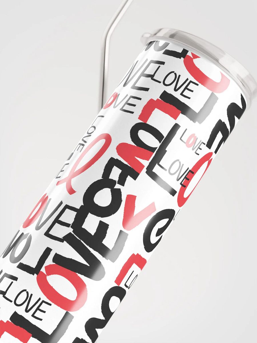 Valentine's Love Love Love Stainless Steel Tumbler: Share the Love product image (5)