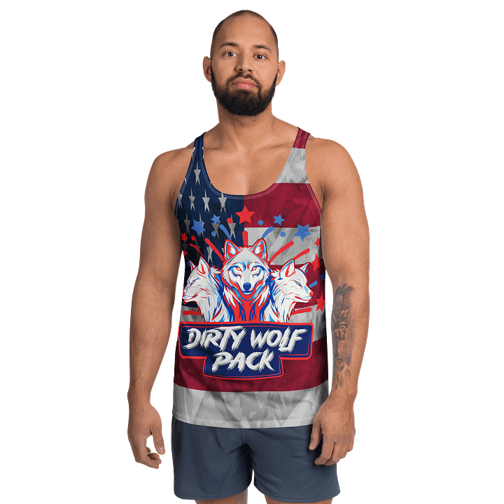Patriotic DWP tank top product image (1)